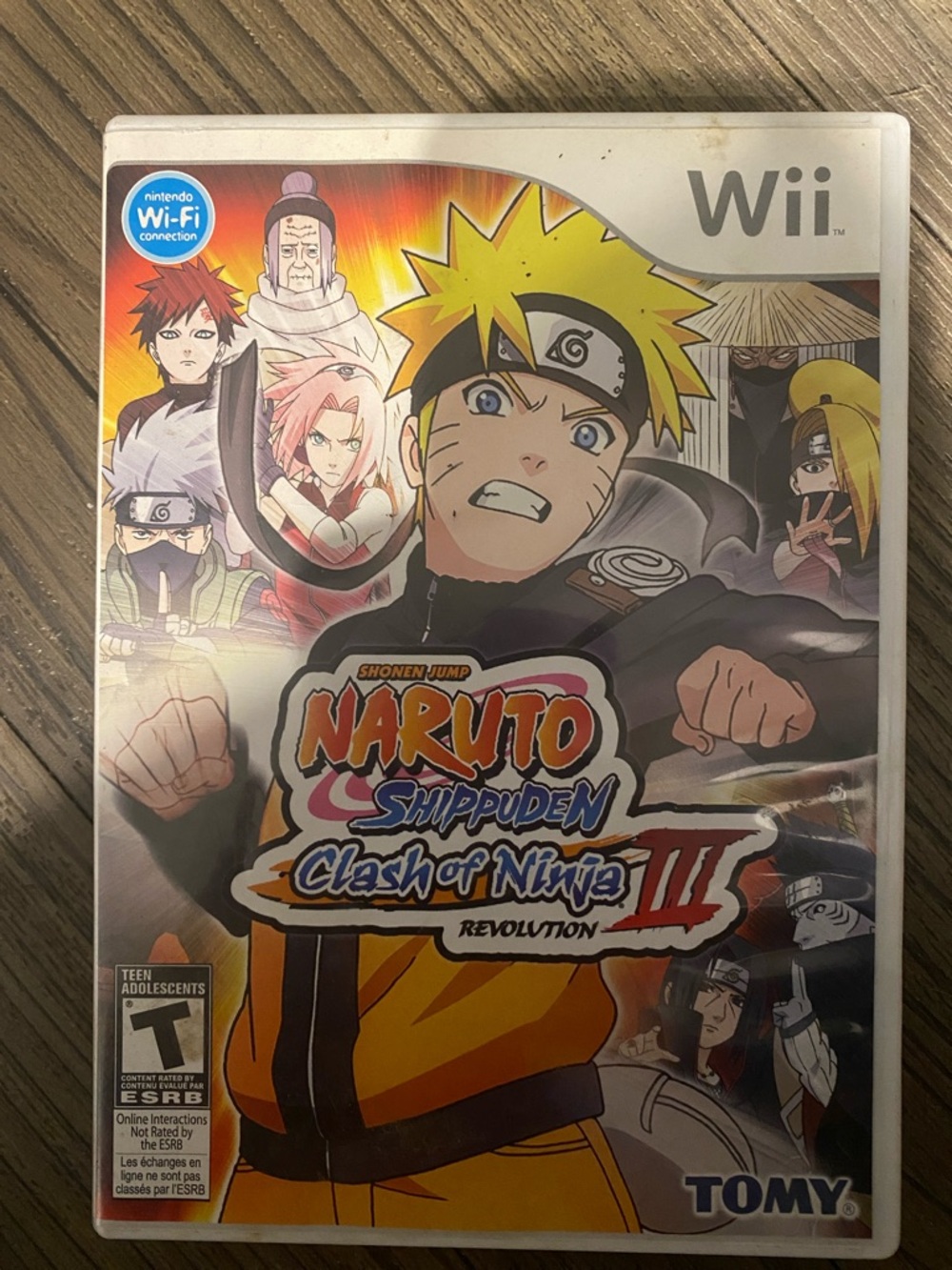 TOMY Naruto Shippuden: Clash of Ninja Revolution III (Wii)